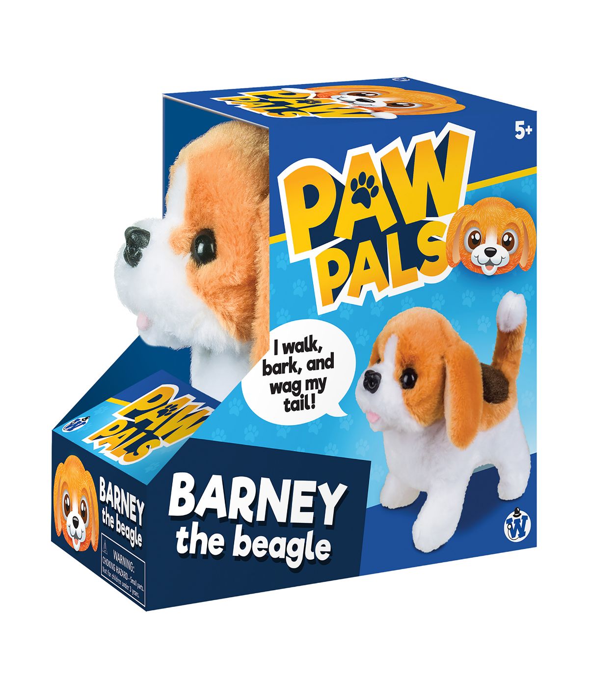  Paw Pals - Barney the Beagle Multi - Multi - Bonton