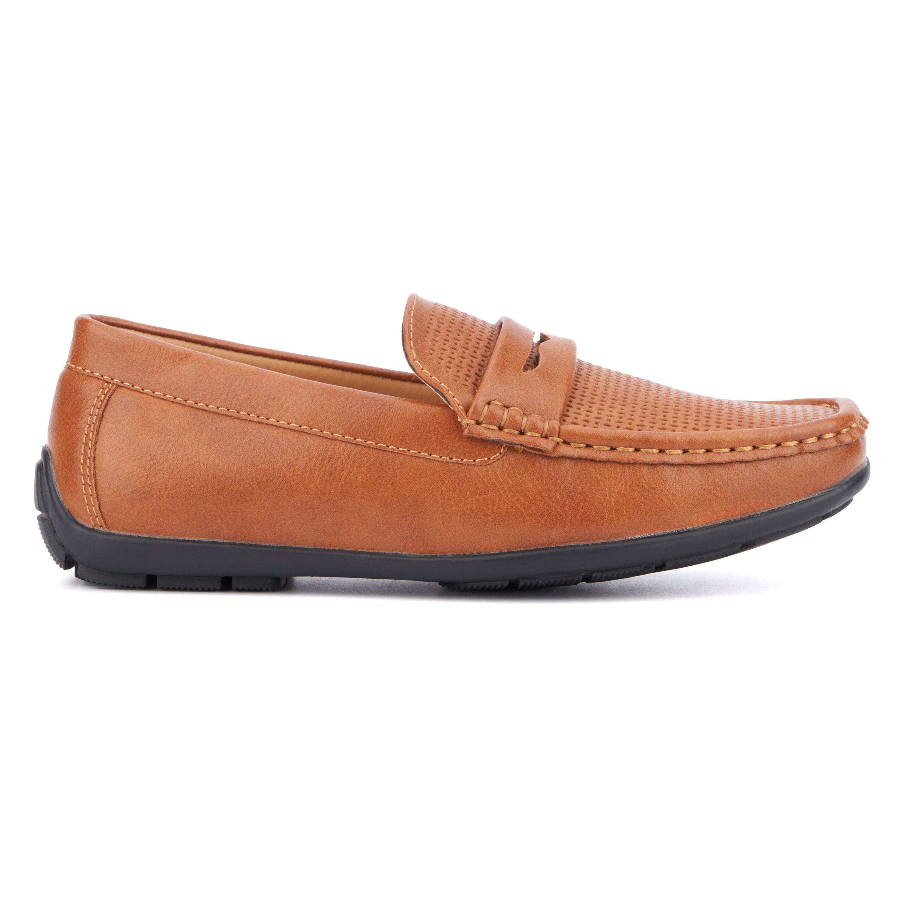  Xray Footwear Boy's Errol Dress Loafers - Black - Bonton