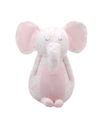 Rose Kitty Rose Super Soft Plush White/Mauve/Gray