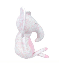 Rose Kitty Rose Super Soft Plush White/Mauve/Gray