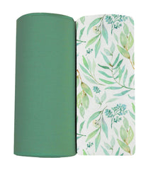 Basil & Sage 2 Pack Swaddle Blanket Sage