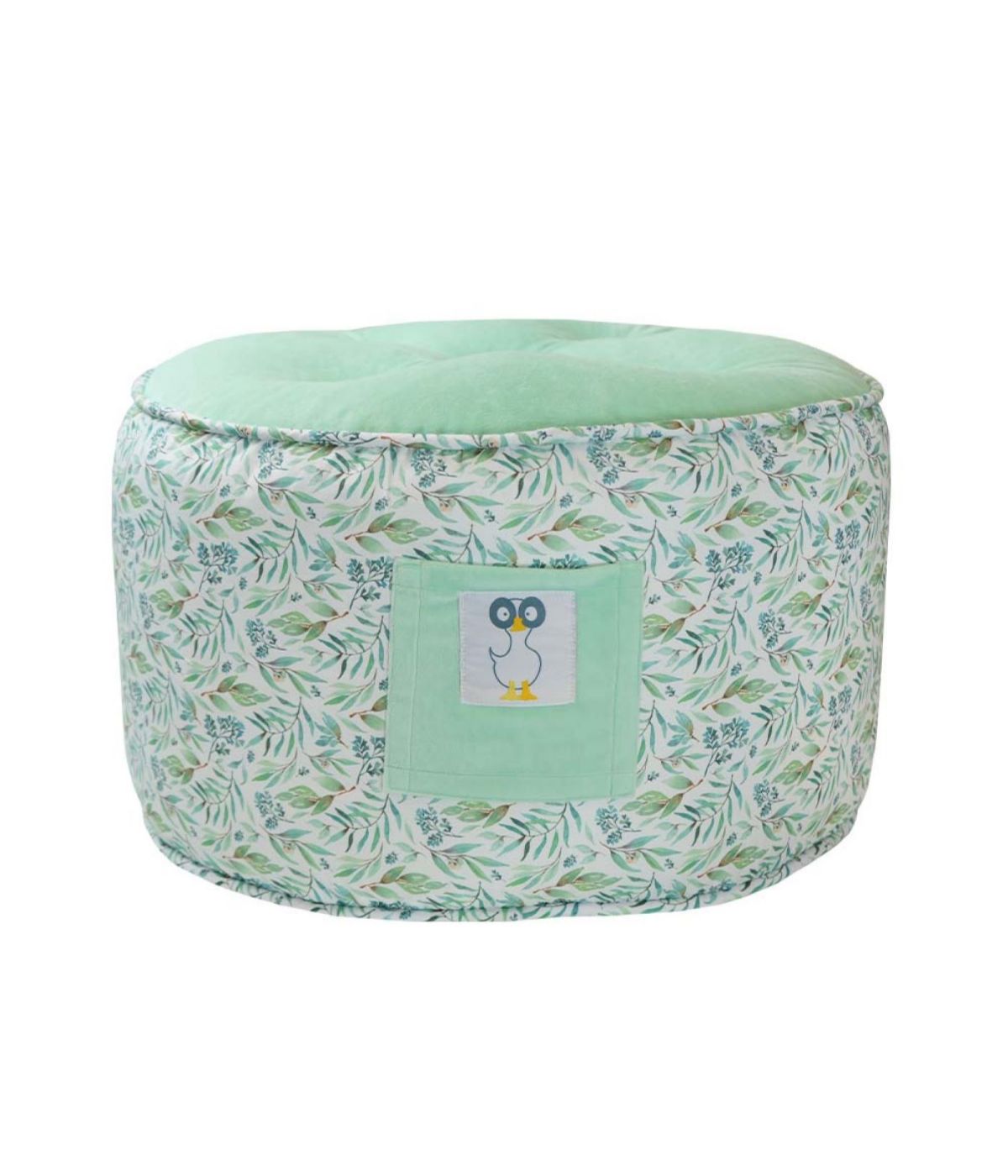 Basil Toddler Pouf Mint