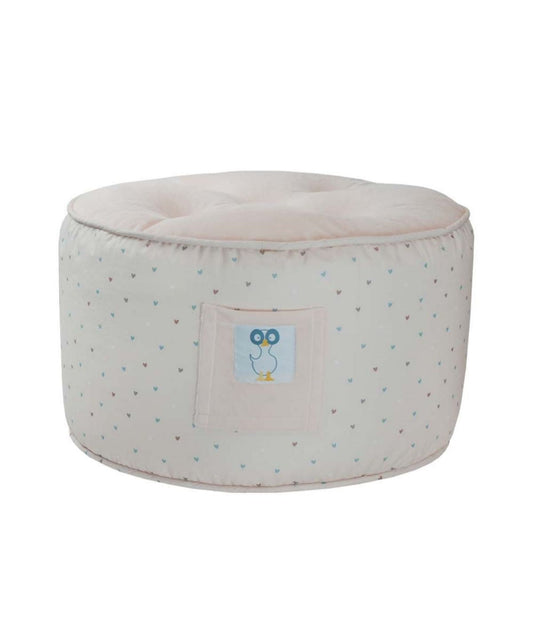 Hearts Toddler Pouf Pink