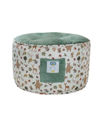 Cedar Toddler Pouf Green