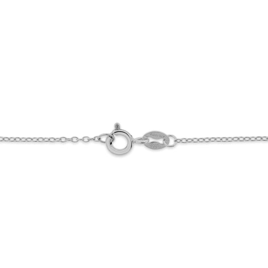 Sterling-Silver-CZ-By-The-Yard-Station-Necklace-20-inch-Clear stone-2