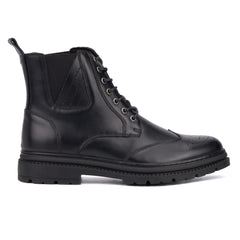 Reserved Footwear New York Men's Devon Ankle Boots-BLACK-9.5-4