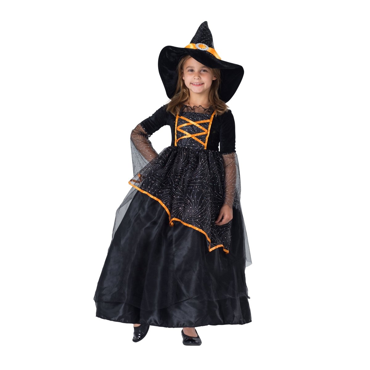  Dress Up America Witch Costume - Kids by Dress Up America - Large (12-14) - Bonton