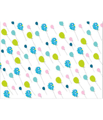 Mouse and Balloon 2 Pack Receiving Blanket Pink/Blue/Green