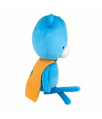 Bear with Cape Plush Doll Blue/Orange