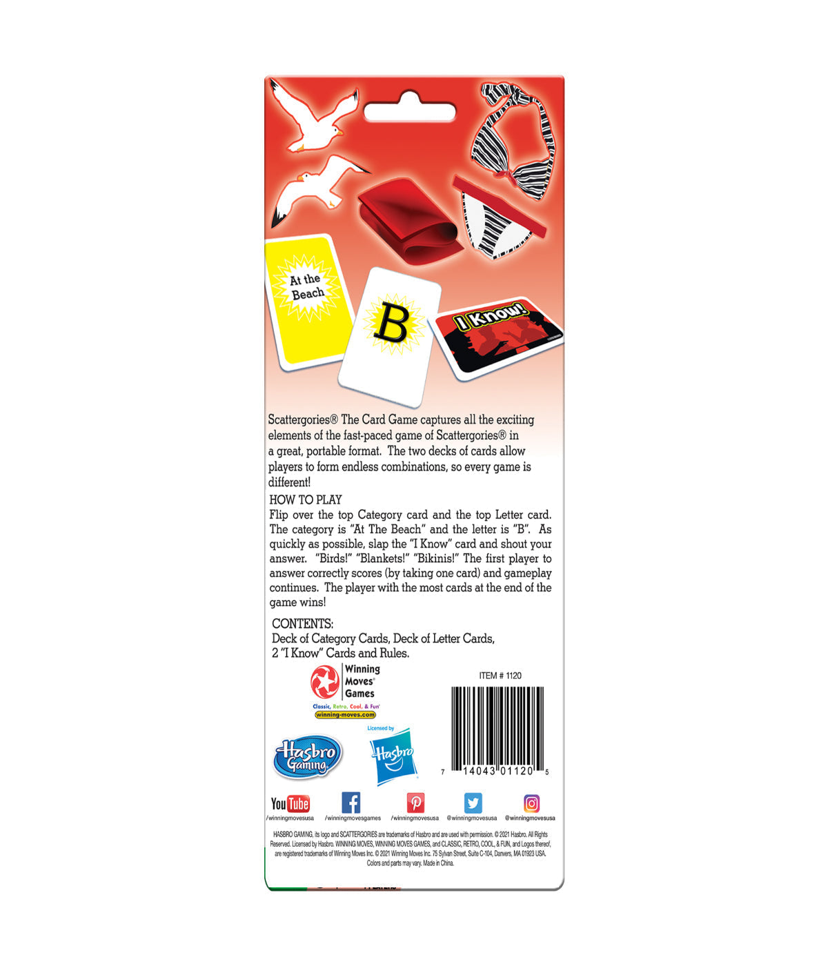  Scattergories: The Card Game Multi - Multi - Bonton