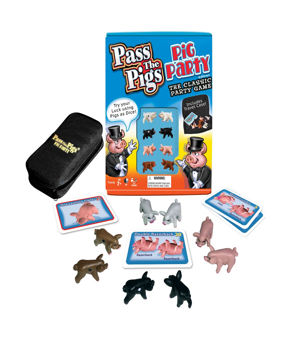  Pass the Pigs: Pig Party Edition Multi - Multi - Bonton