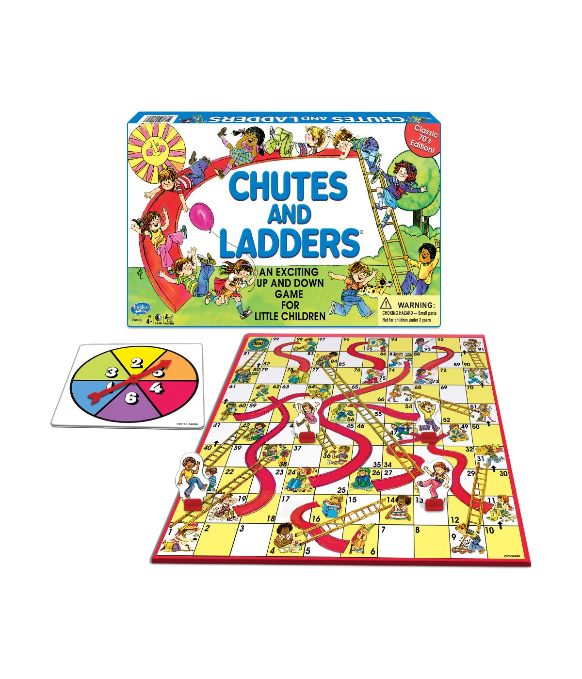  Classic Chutes and Ladders Multi - Multi - Bonton