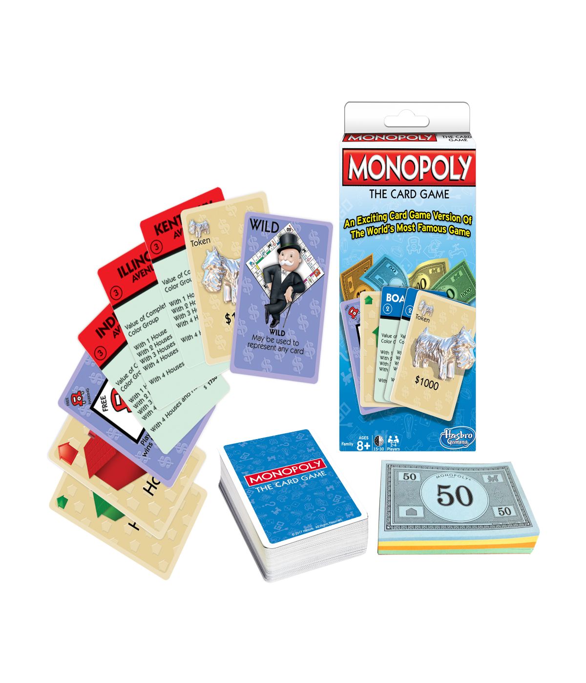  Monopoly - The Card Game Multi - Multi - Bonton