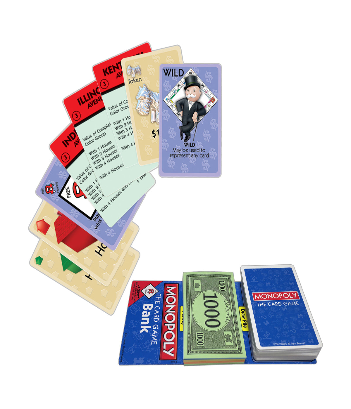  Monopoly - The Card Game Multi - Multi - Bonton