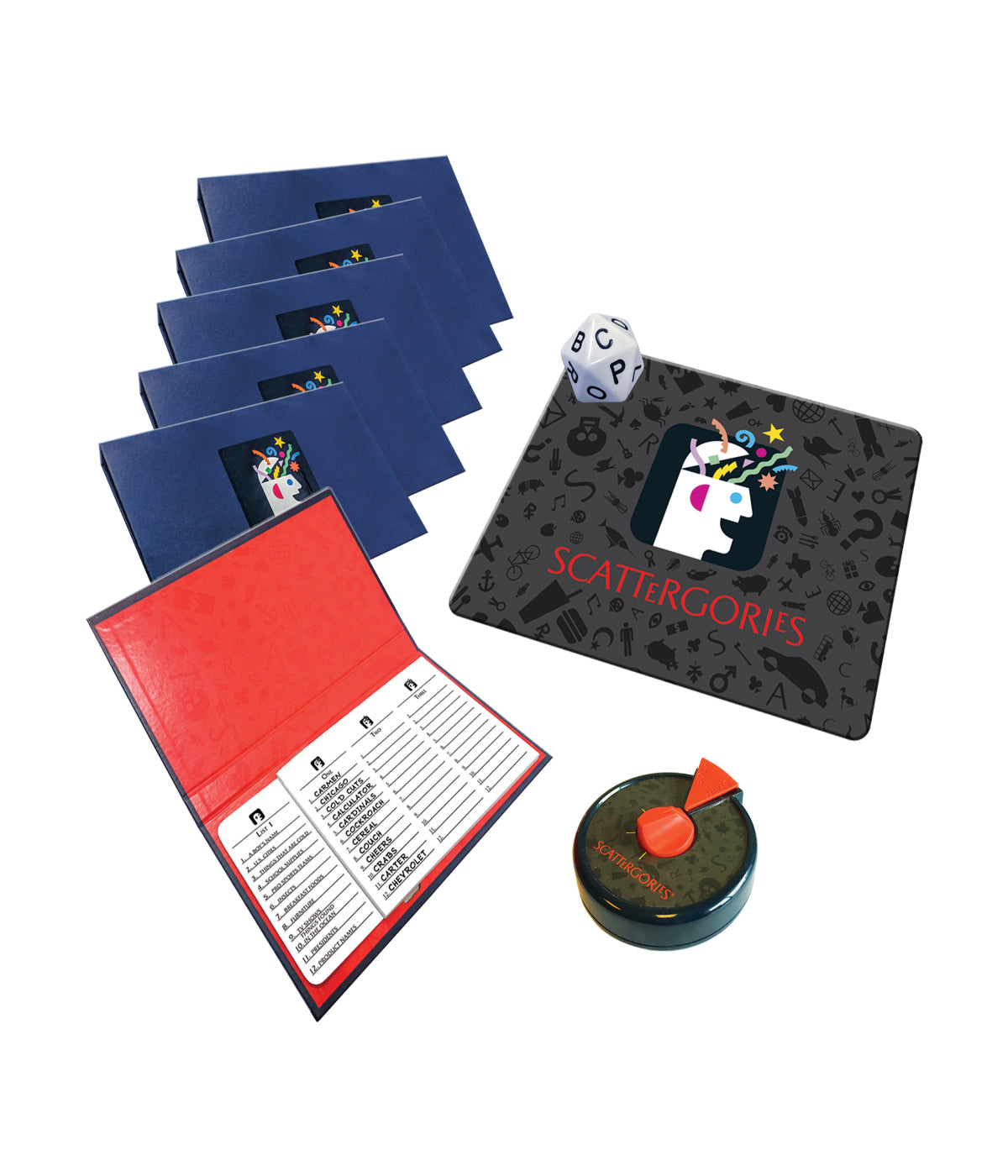  The Game of Scattergories - 30th Anniversary Edition Multi - Multi - Bonton