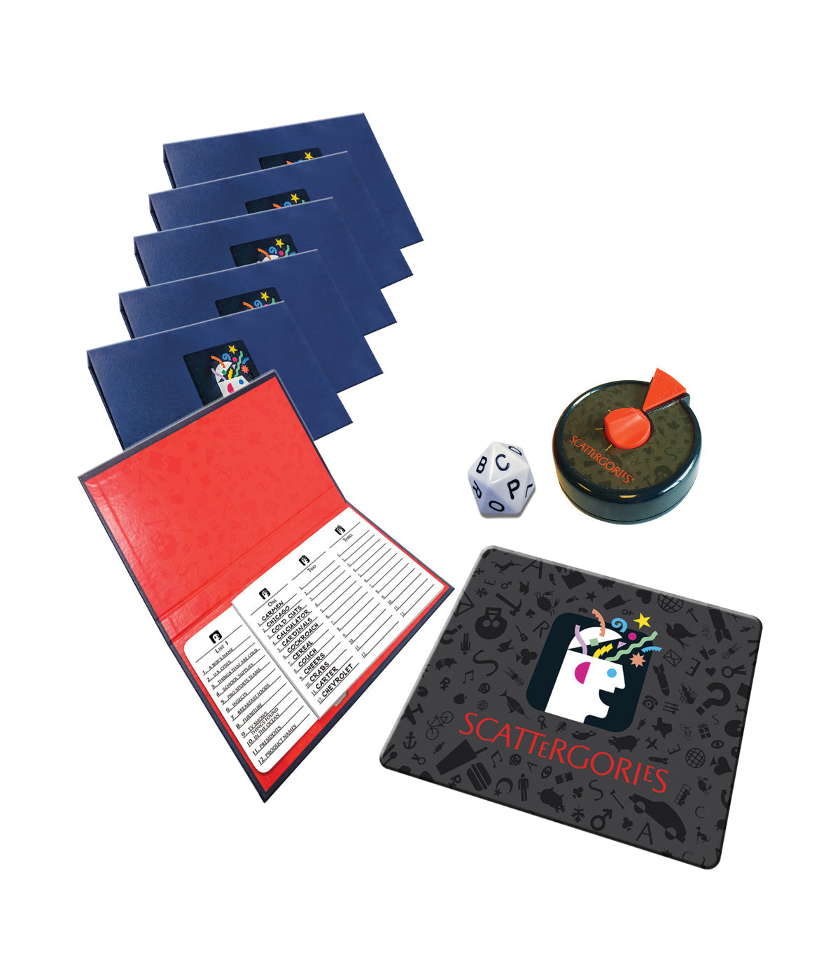  The Game of Scattergories - 30th Anniversary Edition Multi - Multi - Bonton