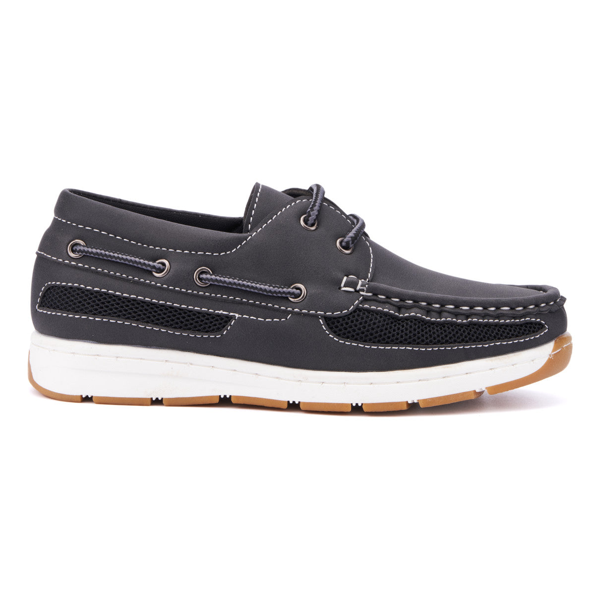  Xray Footwear Erwin Boy's Toddler Boat Shoe - Black - Bonton