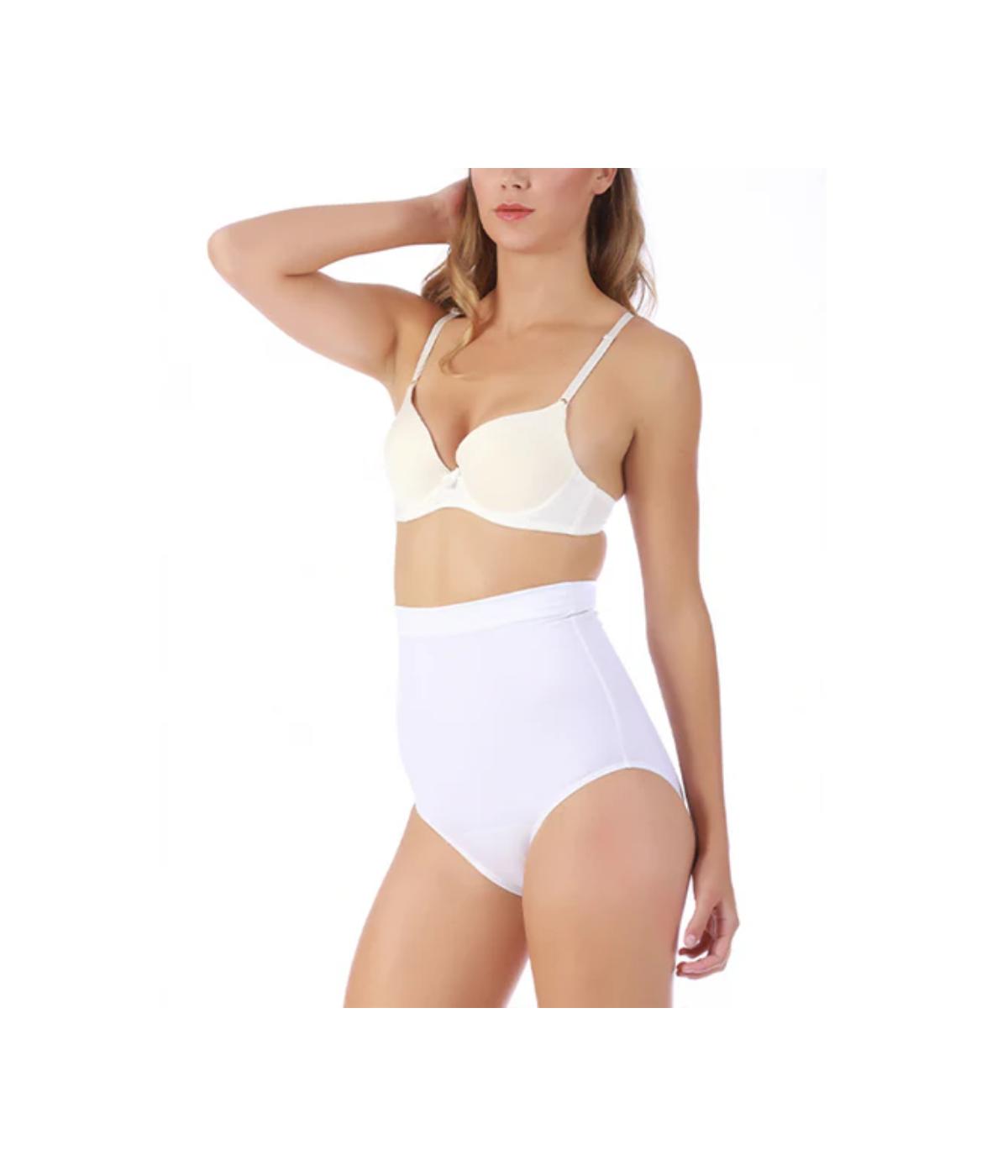  InstantFigure Hi-waist Slimming Panty - Plus - White - Bonton