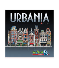 Urbania Collection - 4 3D Puzzles: Hotel, Cinema, Cafe, and Fire Station: 1165 Pcs Multi