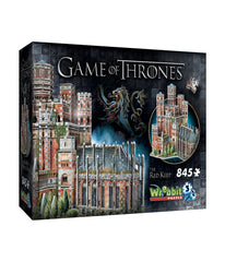 Game of Thrones - 2 3D Puzzles: The Red Keep and Winterfell: 1755 Pcs Multi