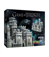 Game of Thrones - 2 3D Puzzles: The Red Keep and Winterfell: 1755 Pcs Multi