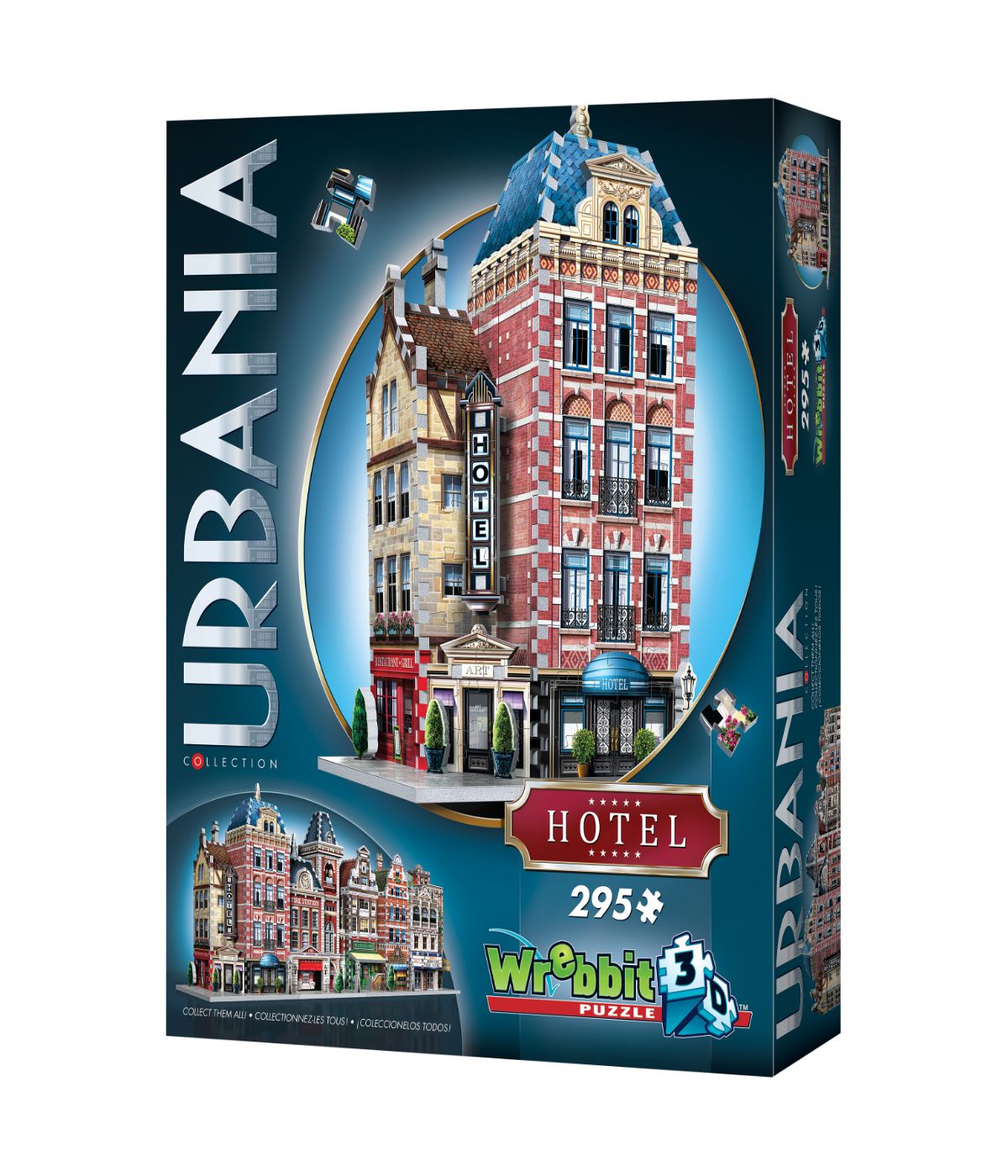 Urbania Collection - Hotel 3D Puzzle: 295 Pcs Multi