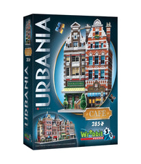 Urbania Collection - Cafe 3D Puzzle: 285 Pcs Multi