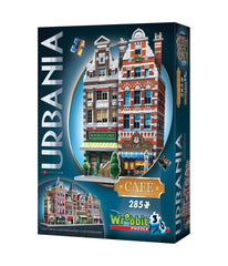 Urbania Collection - Cafe 3D Puzzle: 285 Pcs Multi