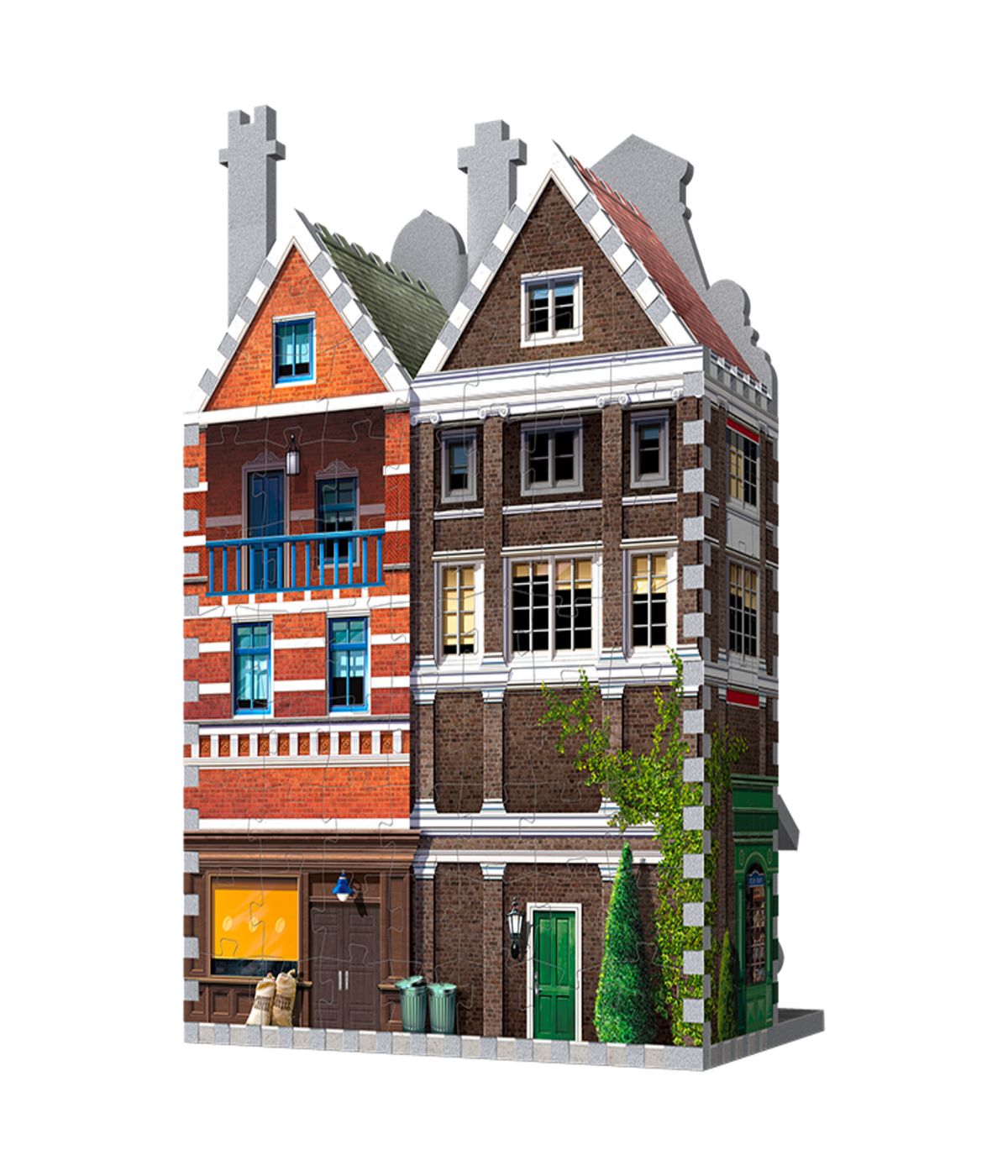 Urbania Collection - Cafe 3D Puzzle: 285 Pcs Multi