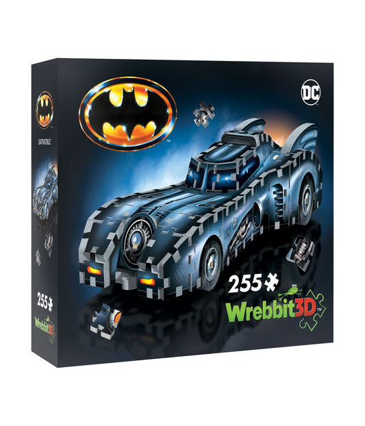 DC Batman - Batmobile 3D Jigsaw Puzzle: 255 Pcs Multi