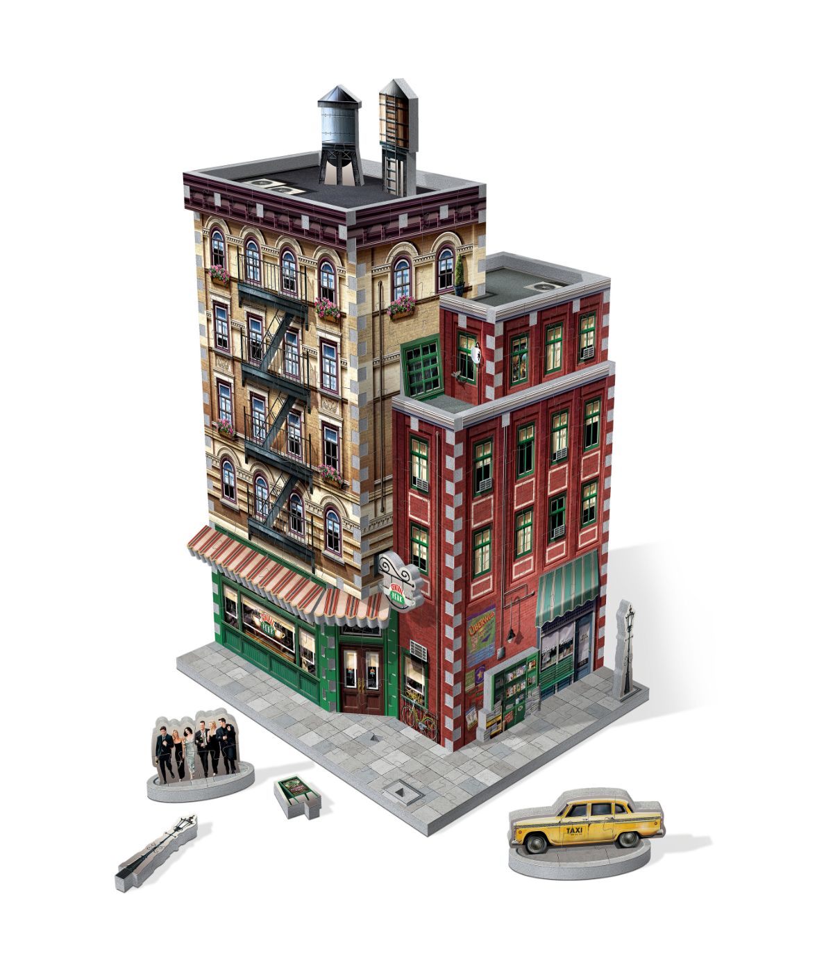  Friends - Central Perk 3D Jigsaw Puzzle: 440 Pcs Multi - Multi - Bonton