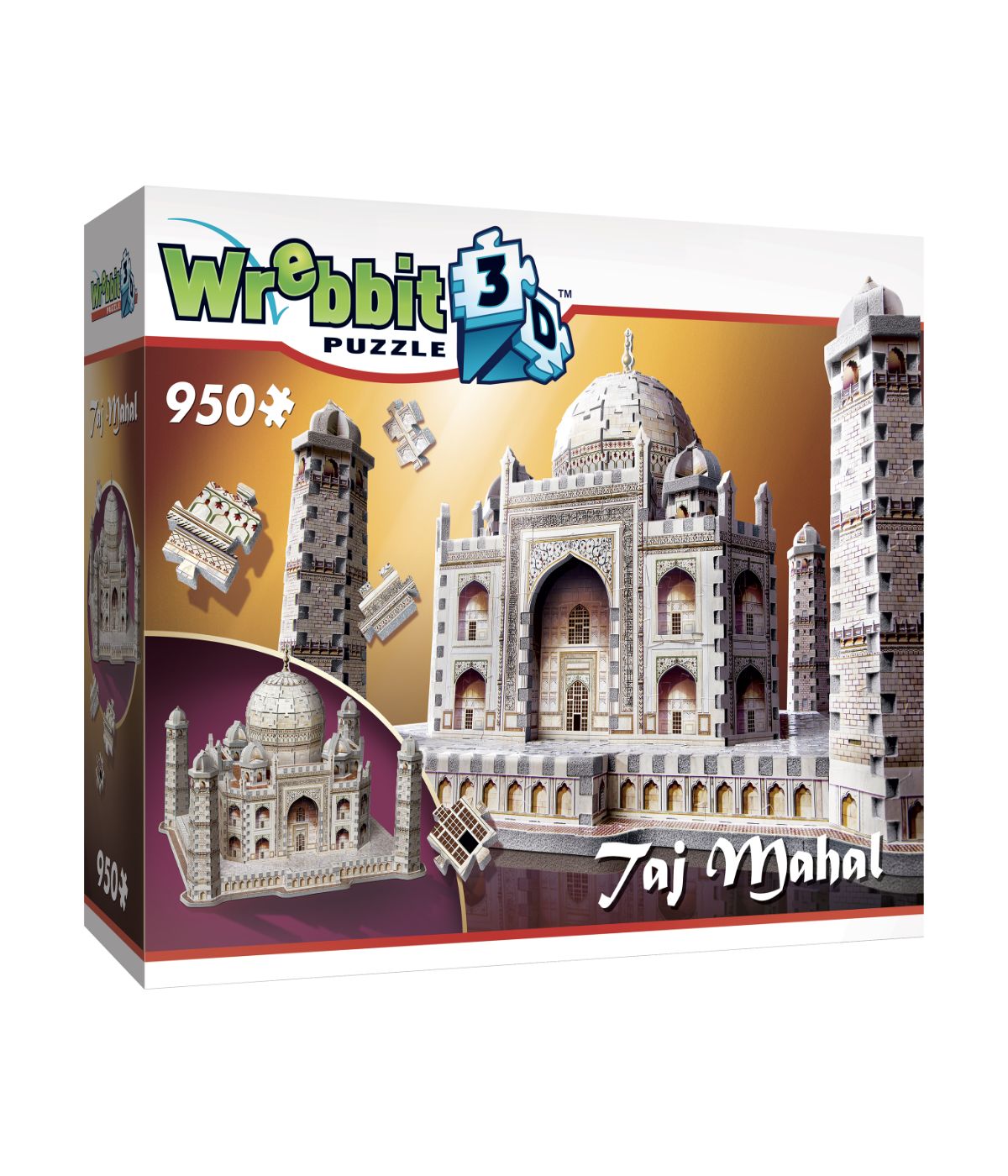  Taj Mahal 3D Puzzle: 950 Pcs Multi - Multi - Bonton