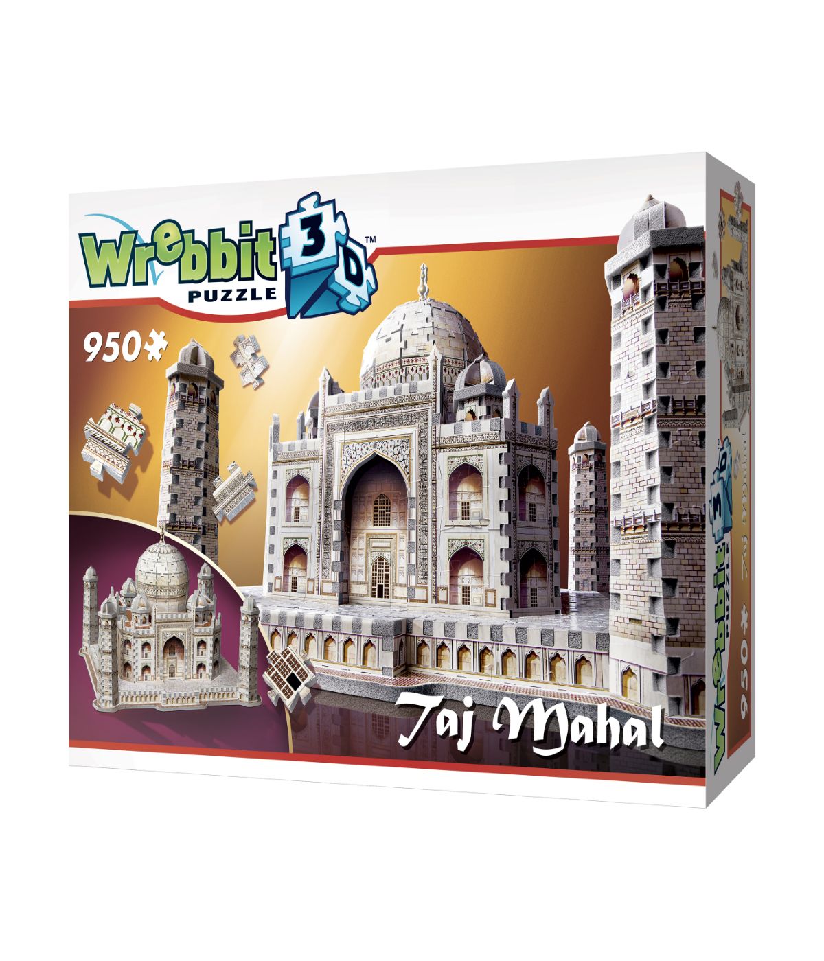  Taj Mahal 3D Puzzle: 950 Pcs Multi - Multi - Bonton