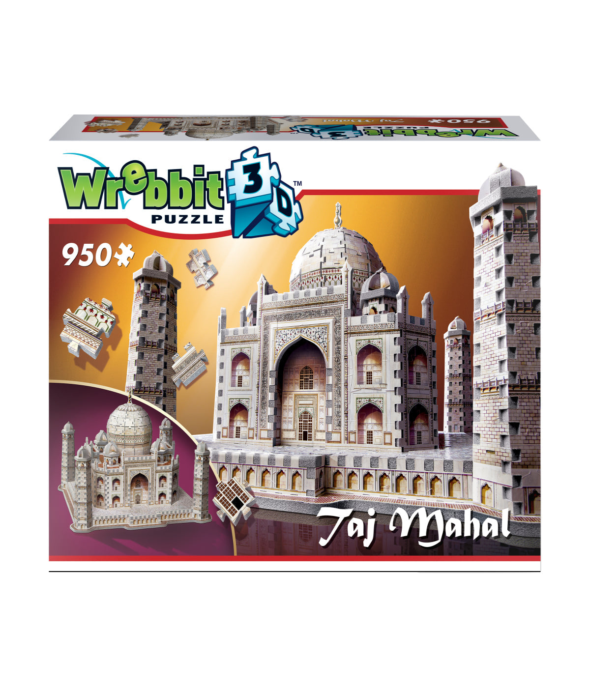  Taj Mahal 3D Puzzle: 950 Pcs Multi - Multi - Bonton