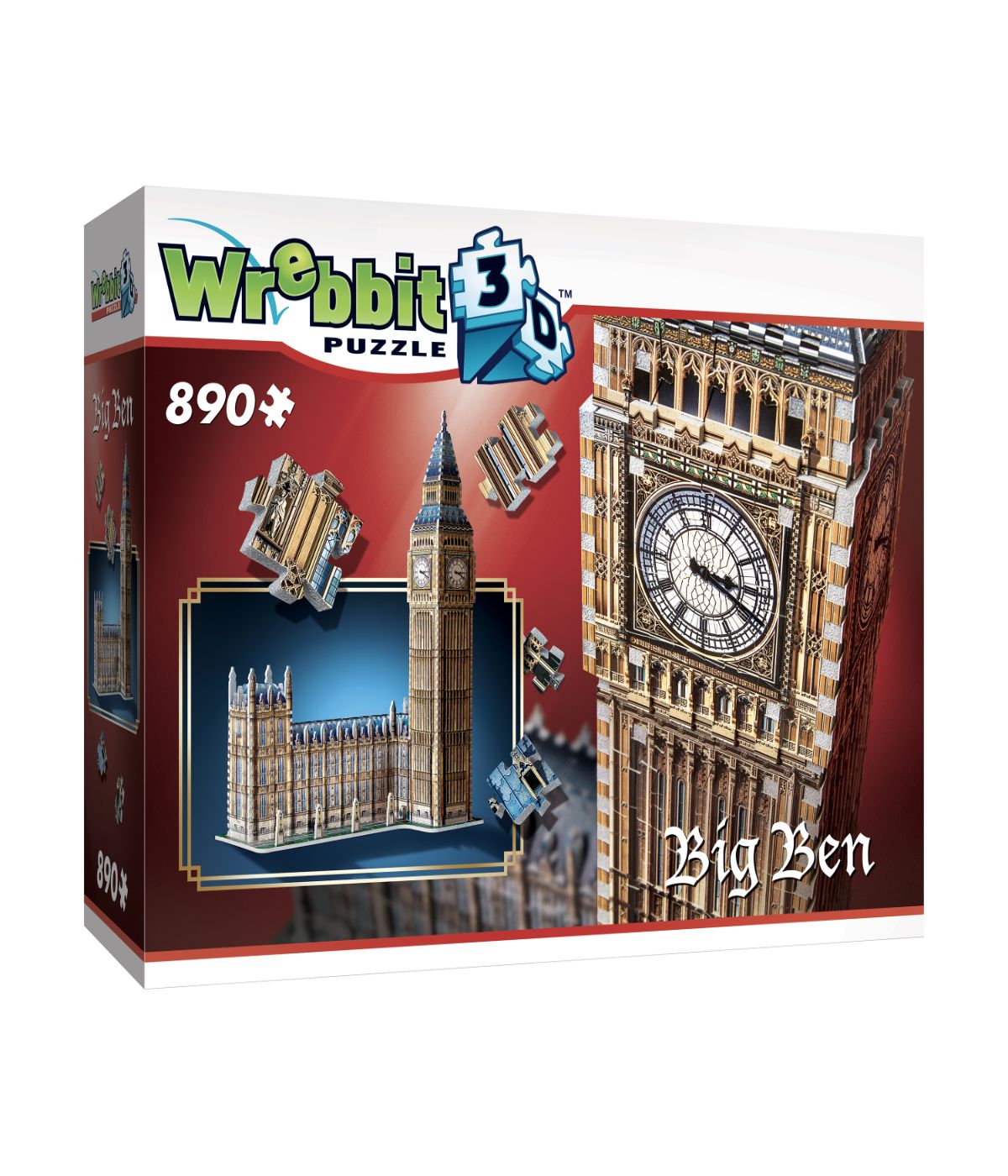  Big Ben 3D Puzzle: 890 Pcs Multi - Multi - Bonton