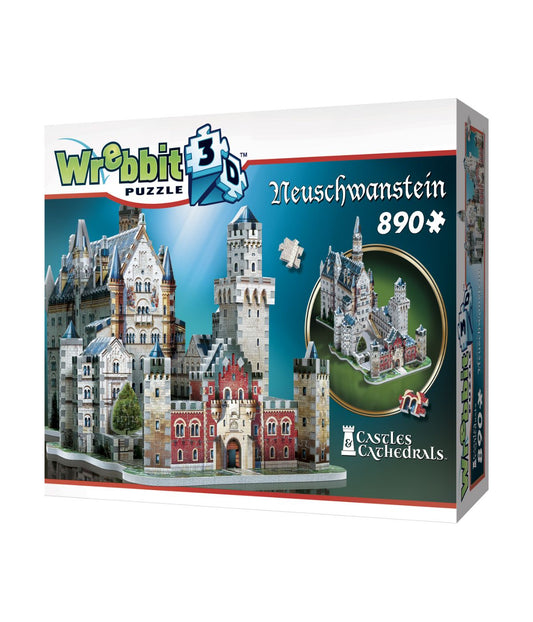 Castles & Cathedrals - Neuschwanstein: 890 Pcs Multi