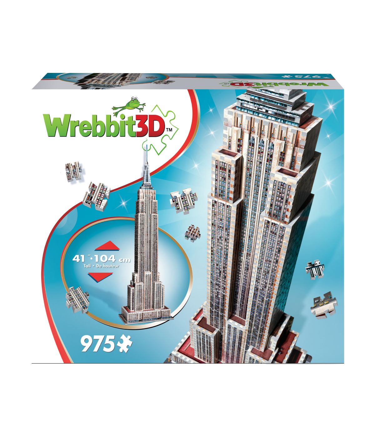  Empire State Building 3D Puzzle: 975 Pcs Multi - Multi - Bonton