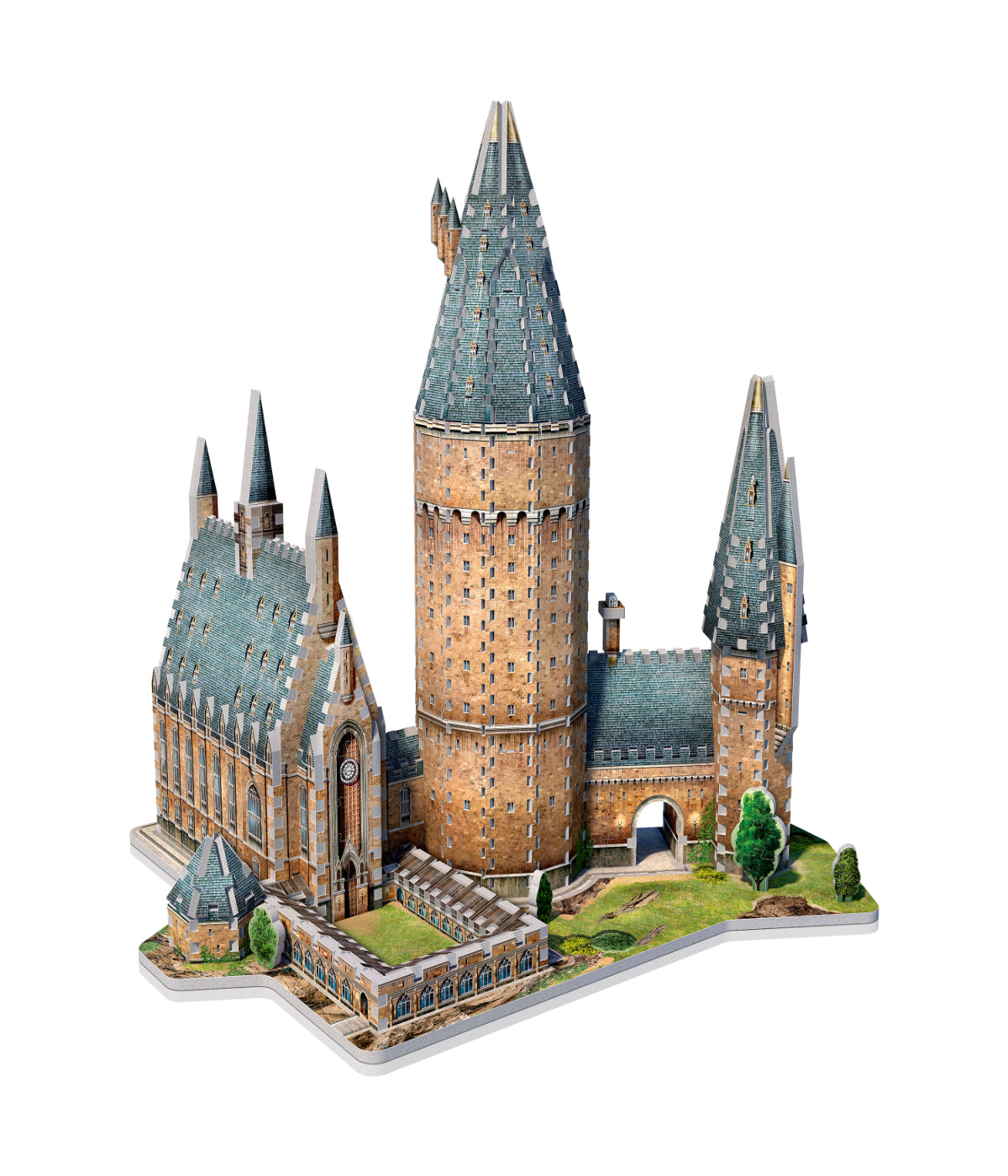  Harry Potter Collection - Hogwarts - Great Hall 3D Puzzle: 850 Pcs Multi - Multi - Bonton