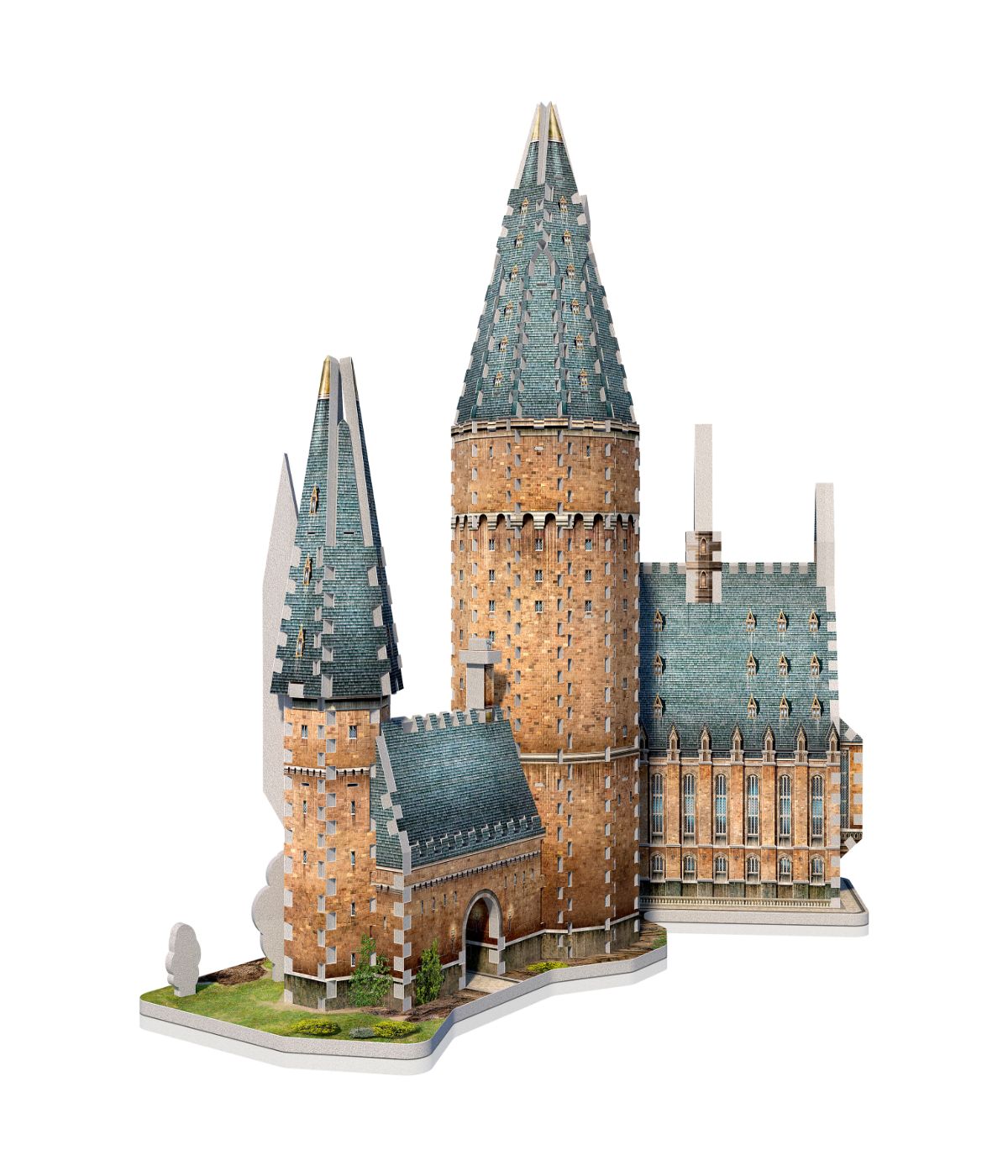  Harry Potter Collection - Hogwarts - Great Hall 3D Puzzle: 850 Pcs Multi - Multi - Bonton