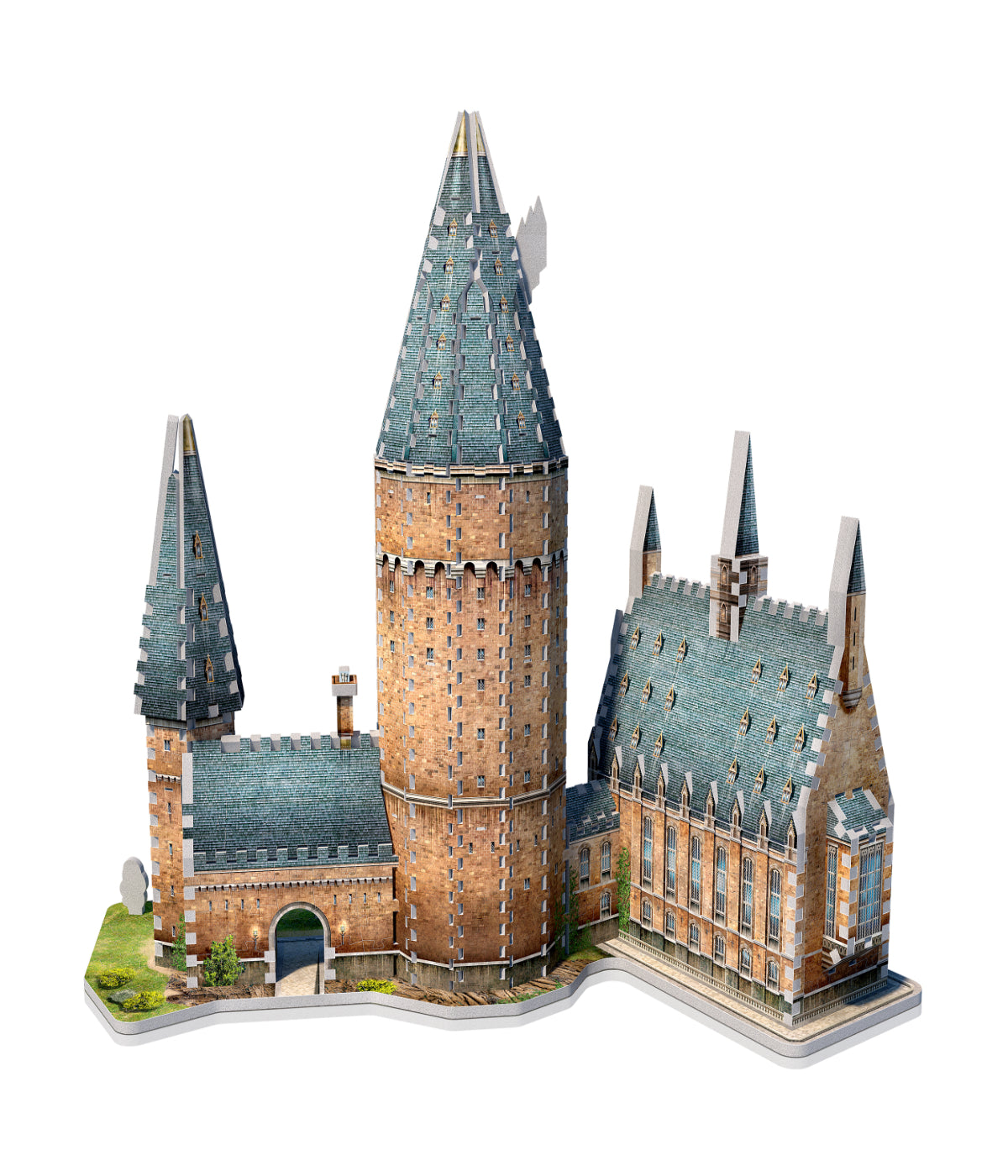  Harry Potter Collection - Hogwarts - Great Hall 3D Puzzle: 850 Pcs Multi - Multi - Bonton