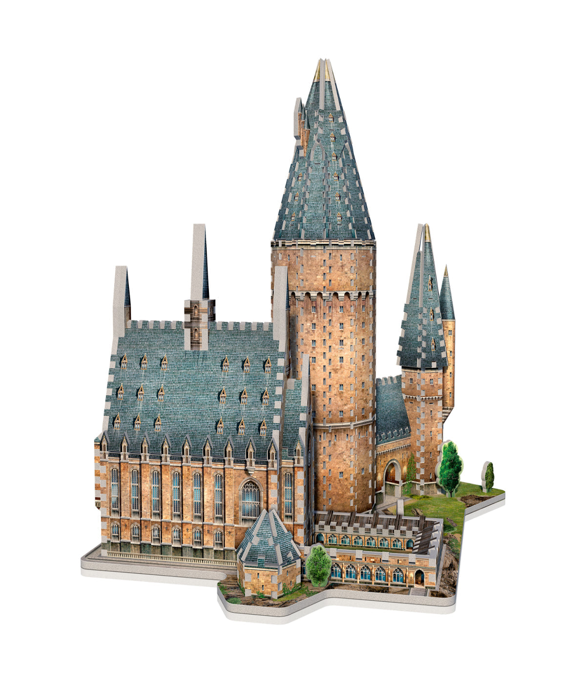  Harry Potter Collection - Hogwarts - Great Hall 3D Puzzle: 850 Pcs Multi - Multi - Bonton