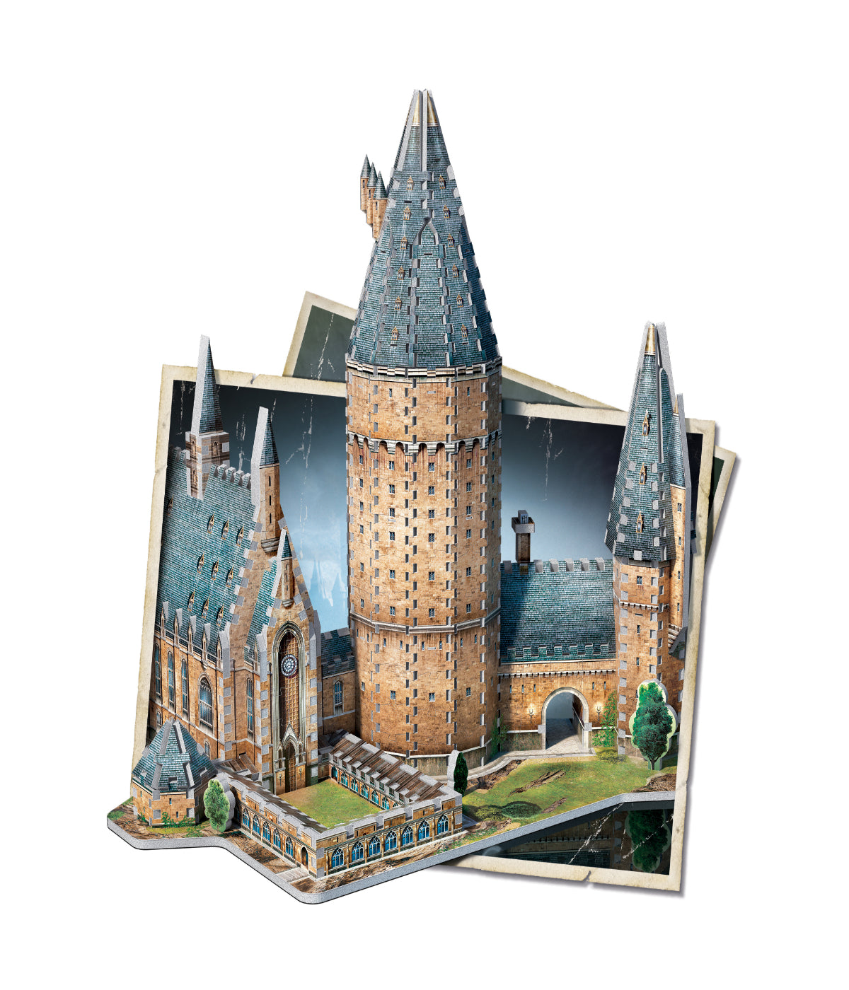  Harry Potter Collection - Hogwarts - Great Hall 3D Puzzle: 850 Pcs Multi - Multi - Bonton