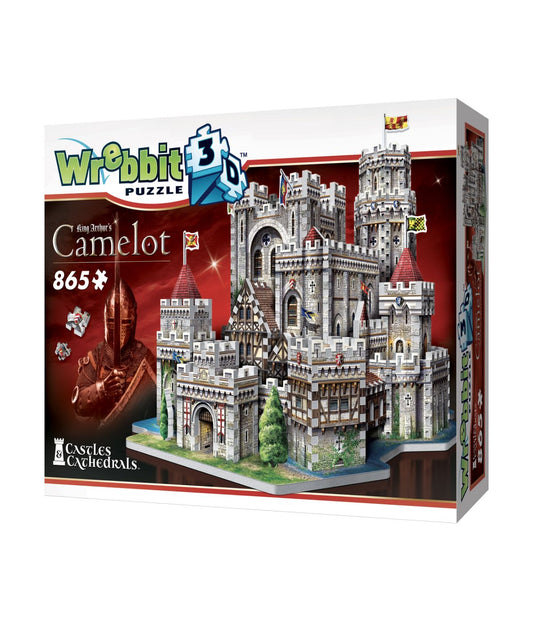 Castles & Cathedrals - King Arthur's Camelot 3D Puzzle: 865 Pcs Multi