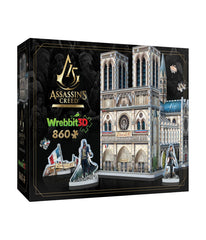 Assassin's Creed Unity - Notre-Dame 3D Puzzle: 860 Pcs Multi