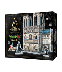 Assassin's Creed Unity - Notre-Dame 3D Puzzle: 860 Pcs Multi