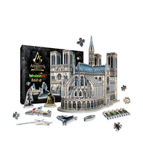 Assassin's Creed Unity - Notre-Dame 3D Puzzle: 860 Pcs Multi