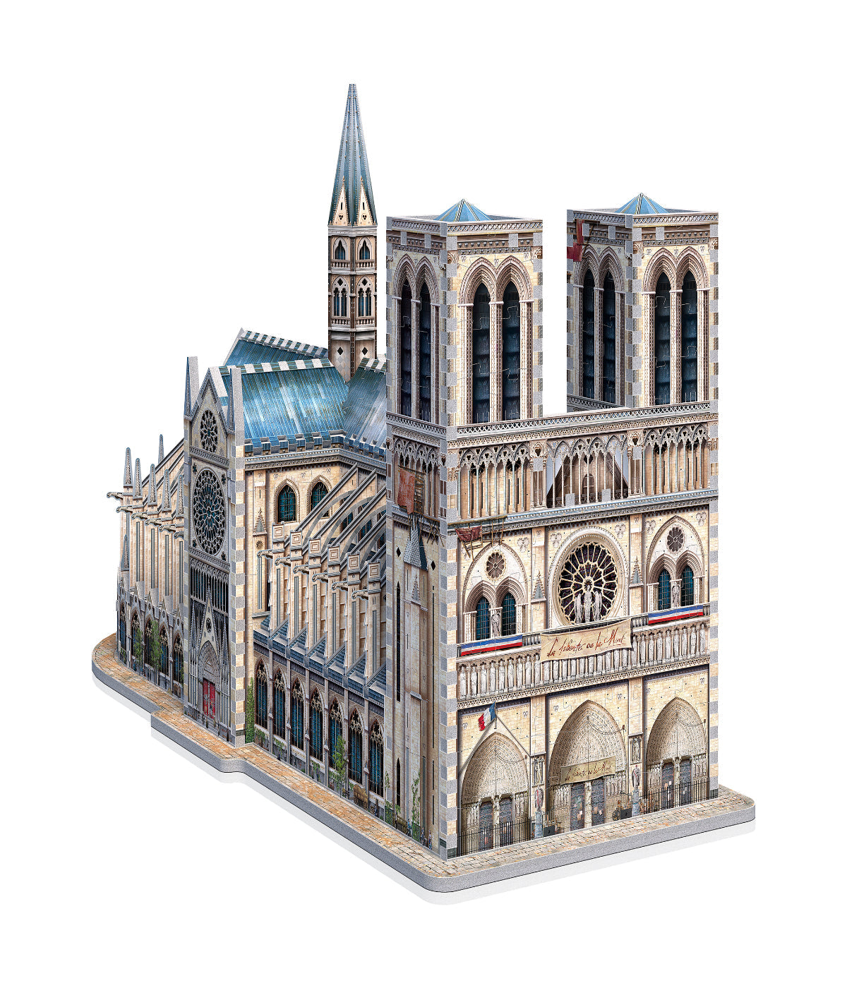  Assassin's Creed Unity - Notre-Dame 3D Puzzle: 860 Pcs Multi - Multi - Bonton