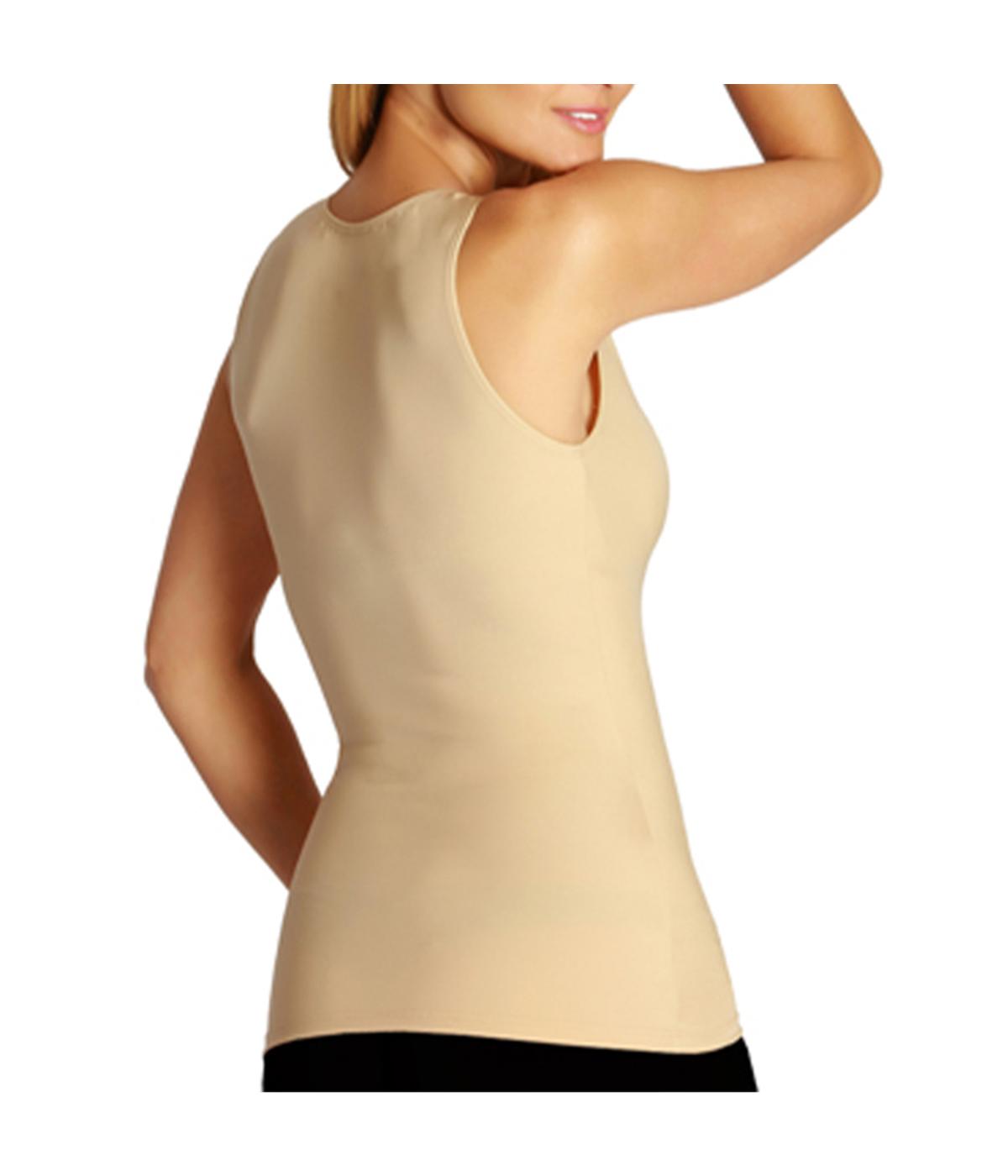  InstantFigure Shirred Bust Shapewear Tank Top - Nude - Bonton