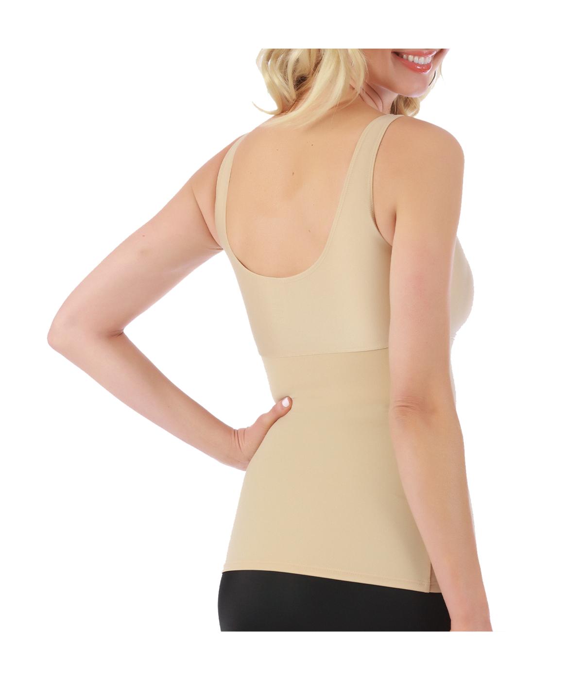  InstantFigure Empire Seam Shapewear Tank Top - Nude - Bonton