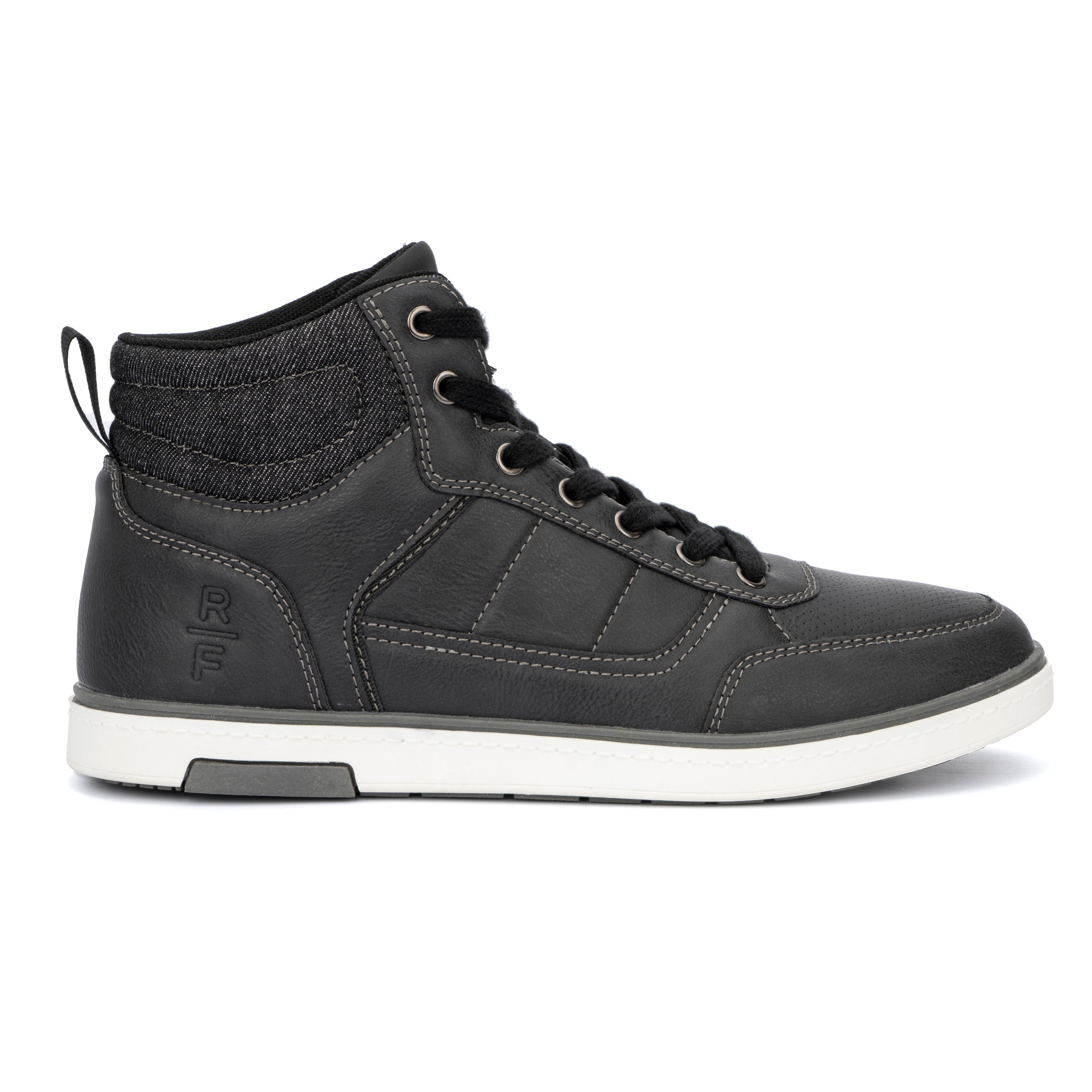  Reserved Footwear New York Men's Deion Sneakers - Black - Bonton